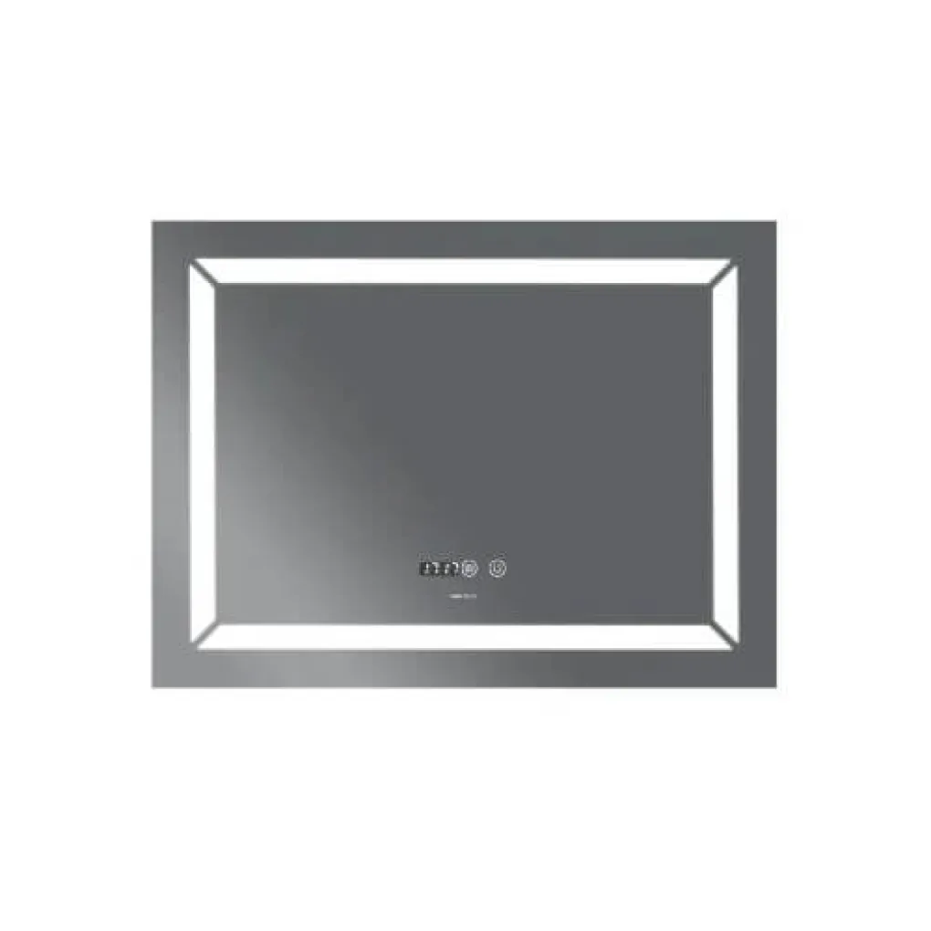 Зеркало Mixxus Light MR01-70x50 LED-подсветка, антизапотевка, часы (MI6000)- Фото 2
