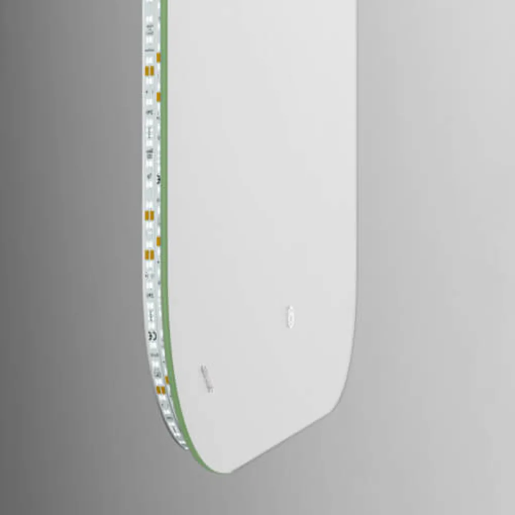 Дзеркало Mixxus Premium Diverse MR15-90x70-Reverse LED Touch, Anti-fog, димер (MP6639)- Фото 3