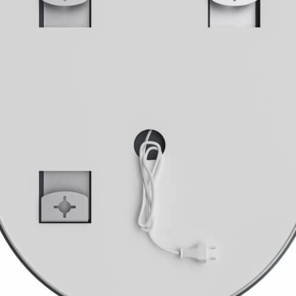 Дзеркало Mixxus Premium Ellipse MV05-80x60-Reverse LED Touch, Anti-fog, димер (MP6642)- Фото 3