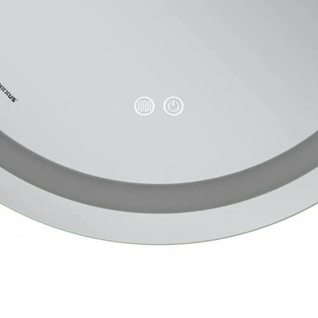 Зеркало Mixxus Premium Ellipse MV05-80x70-Reverse LED Touch, Anti-fog, димер (MP6643)- Фото 2