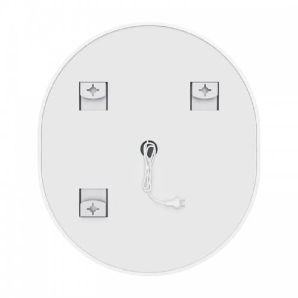 Зеркало Mixxus Premium Ellipse MV05-80x70-Reverse White LED Touch, Anti-fog, димер (MP6645)- Фото 4