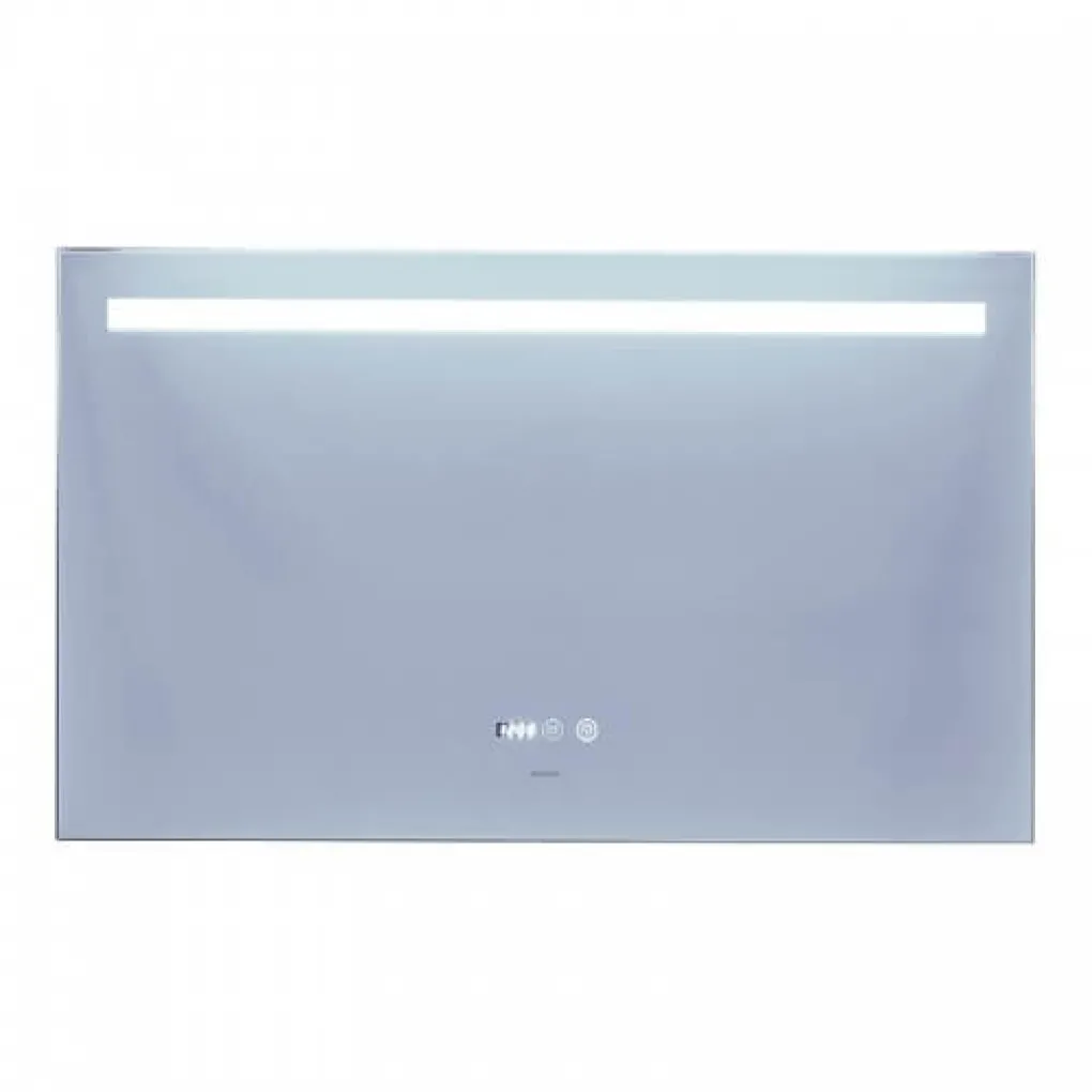 Зеркало Mixxus Strong MR05-100x60 LED-подсветка, антизапотевка, часы (MI6009)- Фото 2
