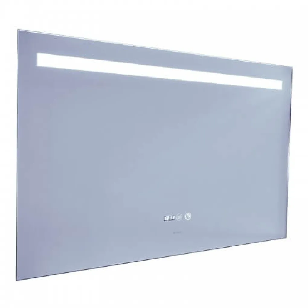 Зеркало Mixxus Strong MR05-100x60 LED-подсветка, антизапотевка, часы (MI6009)- Фото 4