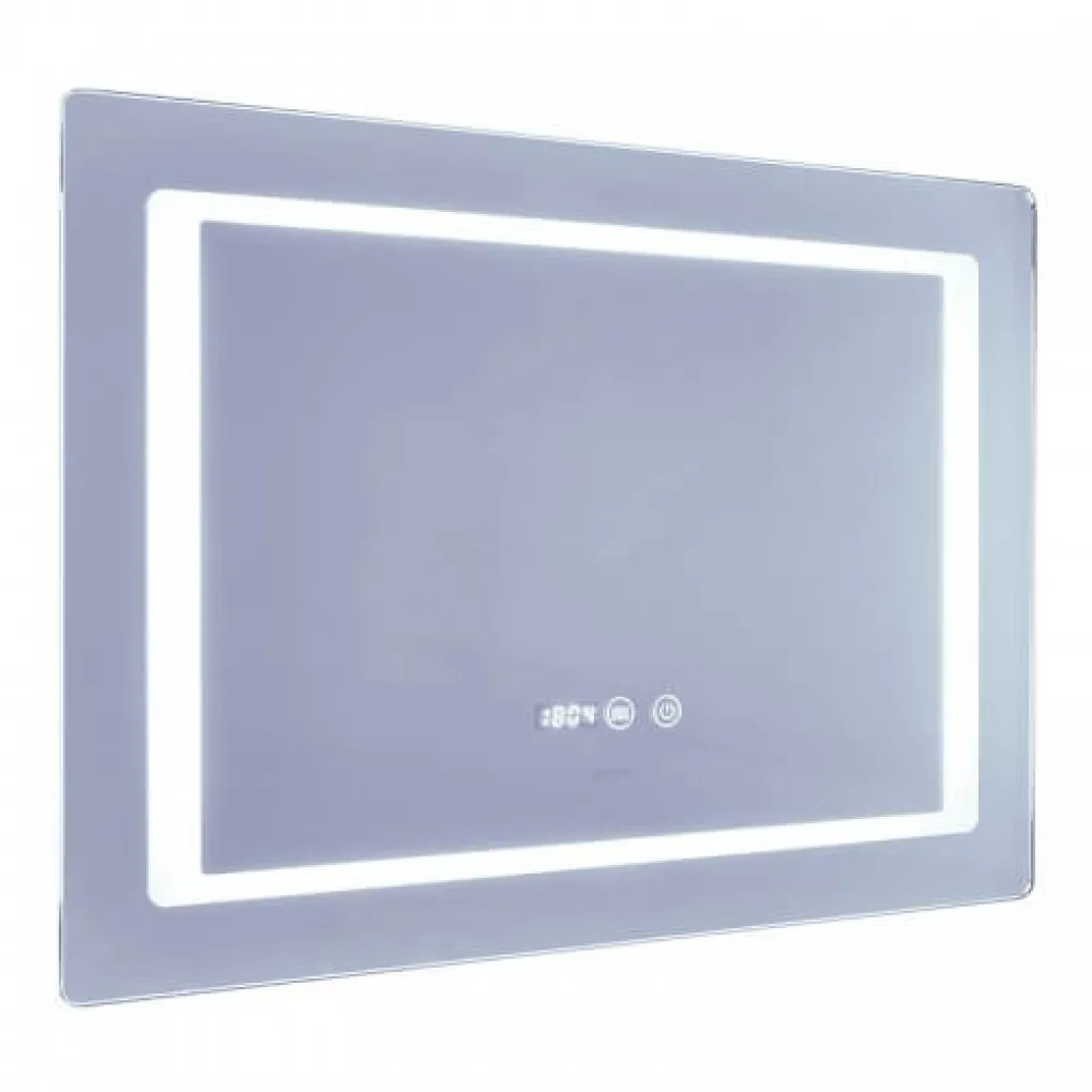 Дзеркало Mixxus Style MR03-70x50 LED-підсвічування, антизапотівання, годинник (MI6006)- Фото 3