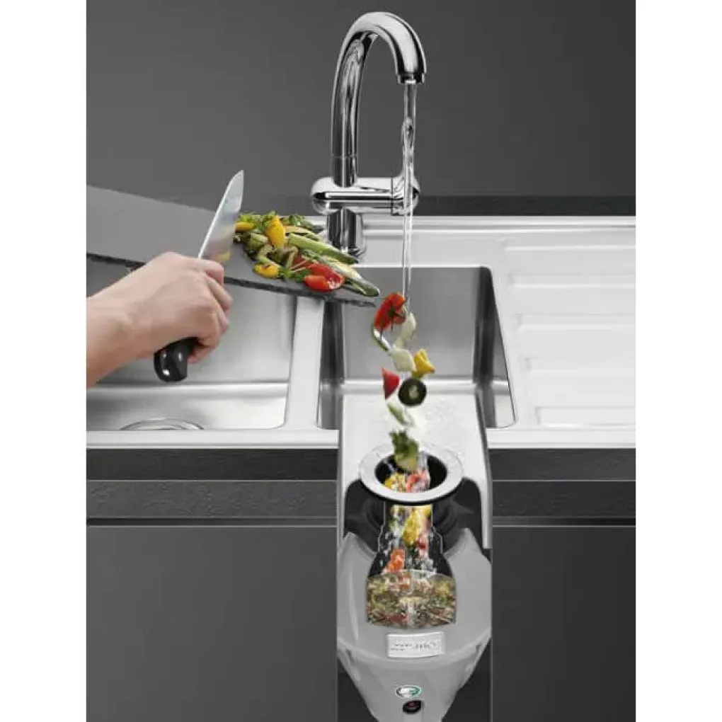 Измельчитель пищевых отходов Mixxus GD-03-0.75 560 Вт индукционный двигатель (MX1570)- Фото 3
