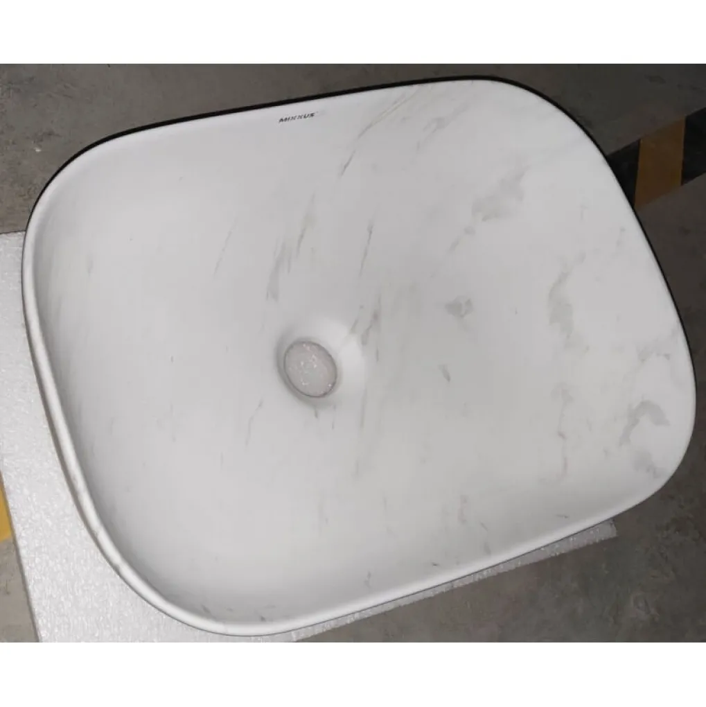 Раковина накладная Mixxus Premium Diverse-0112 Marble 455х325х135 мм (MP6543)- Фото 4