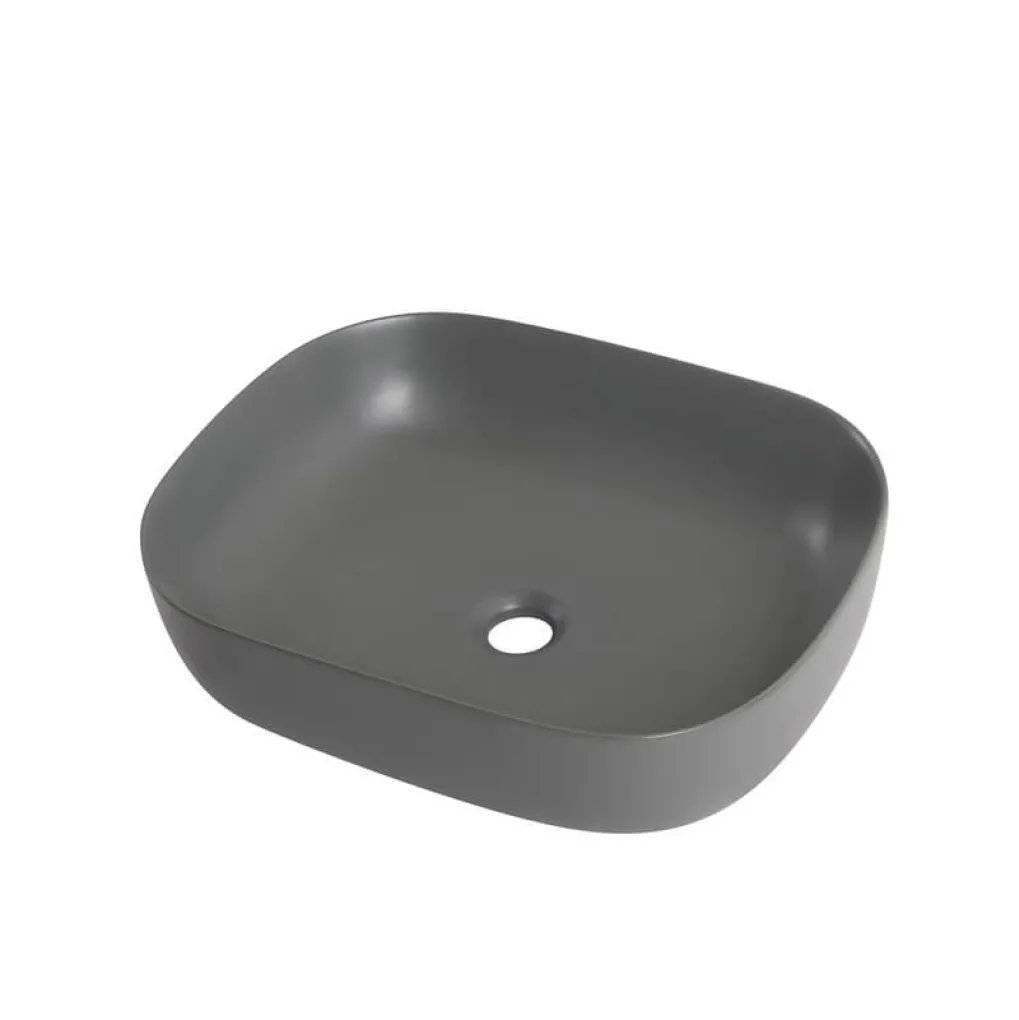 Раковина накладная Mixxus Premium Diverse-0115 Gray 490x395x135 мм (MP6650)- Фото 4