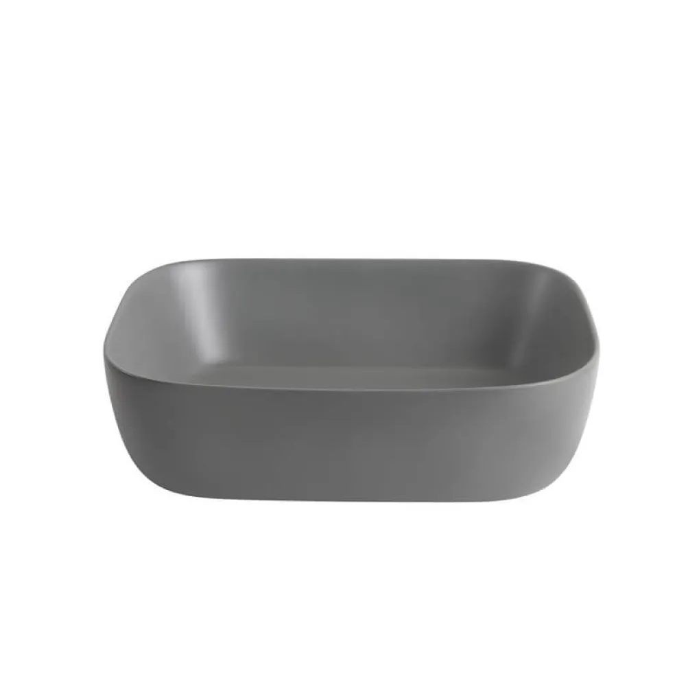 Раковина накладная Mixxus Premium Diverse-0116 Gray 455x330x135 мм (MP6651)- Фото 2
