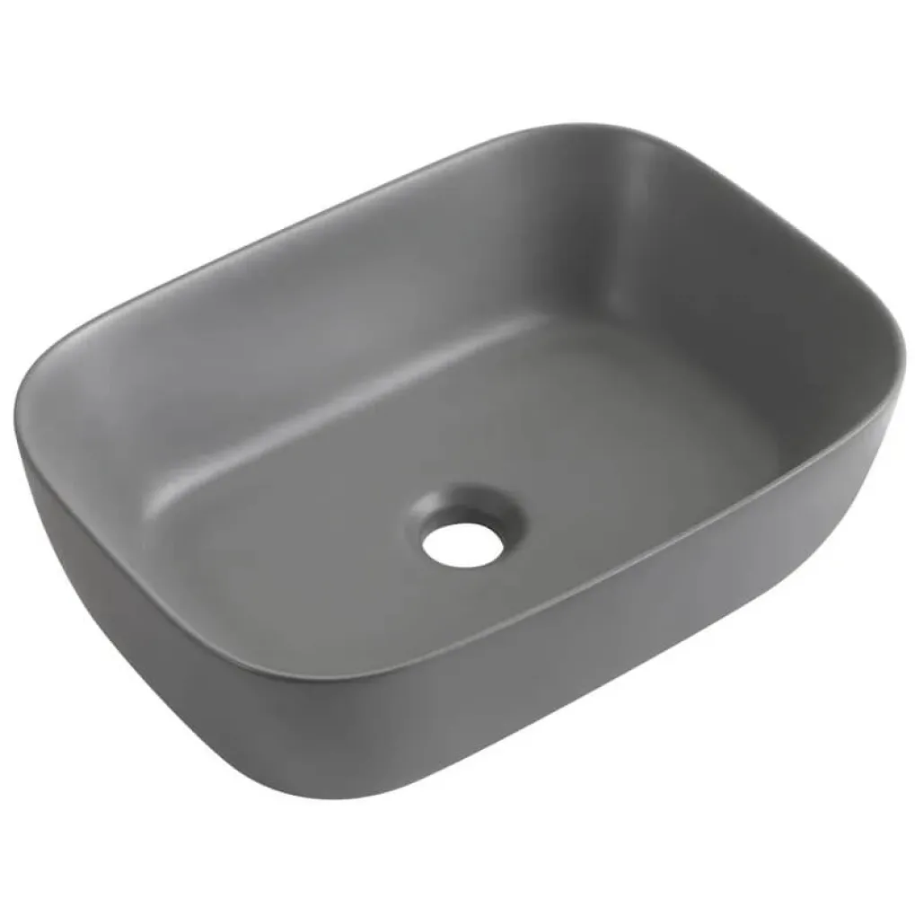 Раковина накладная Mixxus Premium Diverse-0116 Gray 455x330x135 мм (MP6651)- Фото 1