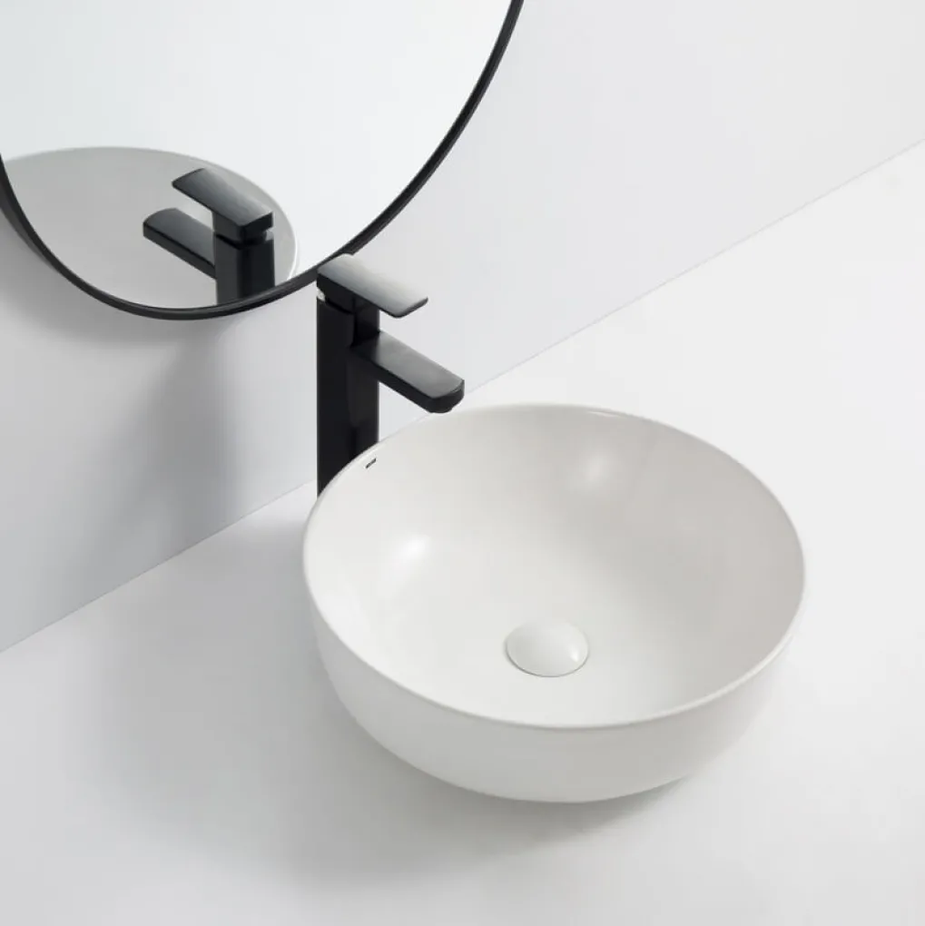 Раковина накладная Mixxus Premium Ellipse-0101 415х415х135 мм (MP6531)- Фото 3