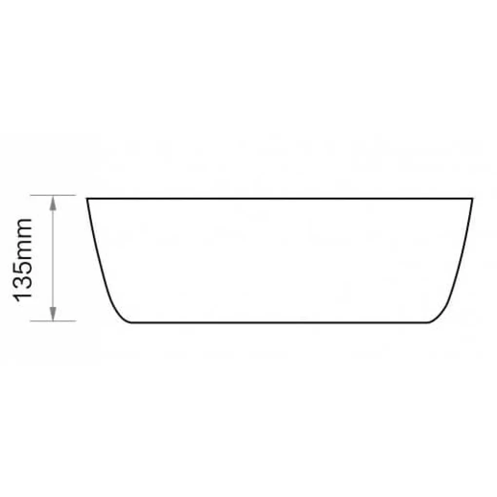 Раковина накладная Mixxus Premium Ellipse-0101 415х415х135 мм (MP6531)- Фото 4