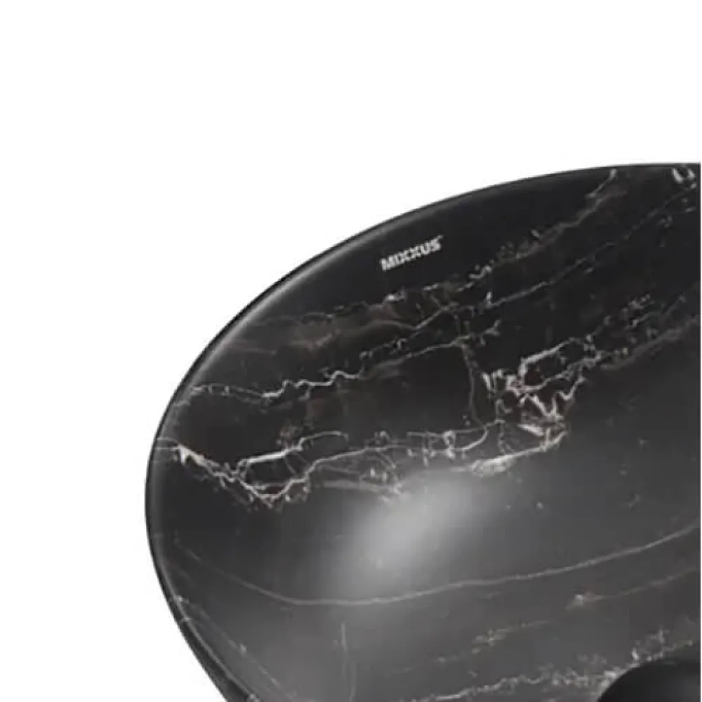 Раковина накладная Mixxus Premium Ellipse-0106 Marble 390х390х140 мм (MP6533)- Фото 2