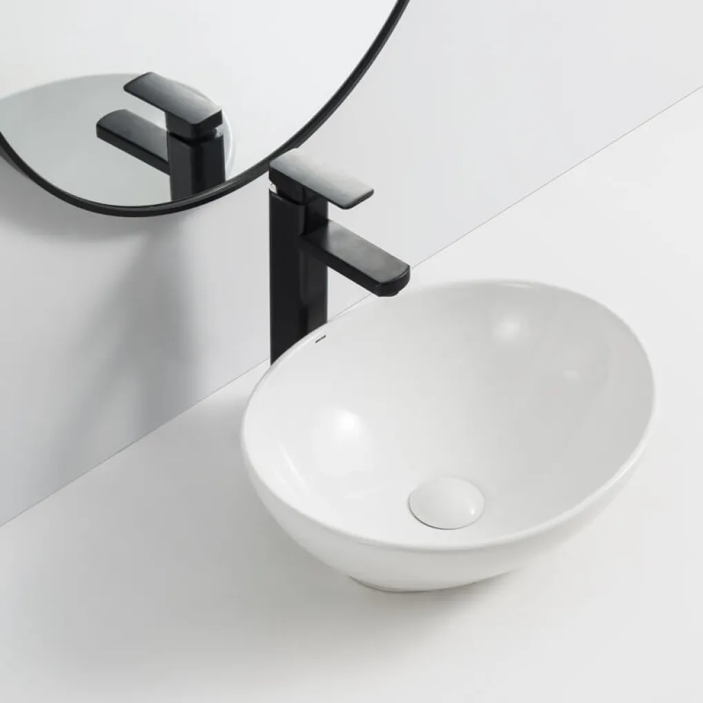 Раковина накладная Mixxus Premium Ellipse-0107 345х265х120 мм (MP6525)- Фото 4