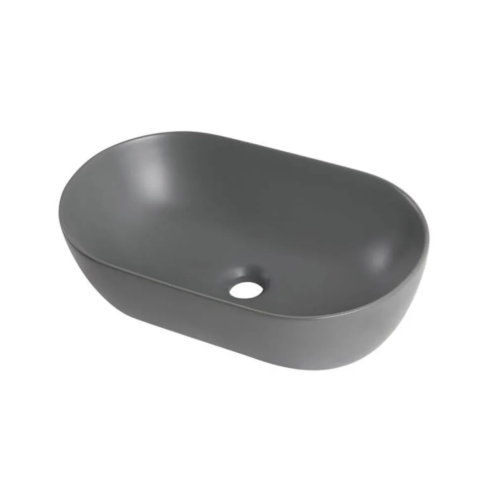 Раковина накладная Mixxus Premium Ellipse-0109 Gray 500x300x140 мм (MP6653)- Фото 4