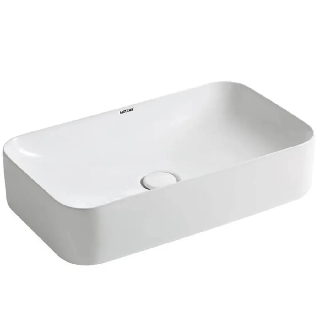 Раковина накладная Mixxus Premium Quadro-0106 600х355х130 мм (MP6523)- Фото 1