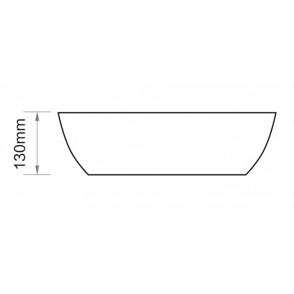 Раковина накладная Mixxus Premium Wave-0104 Marble 460х420х130 мм (MP6534)- Фото 4