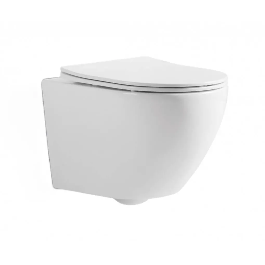 Унитаз подвесной Mixxus Ellipse-0306-R 520x360x365 система смыва Rimless (MI6708)- Фото 2