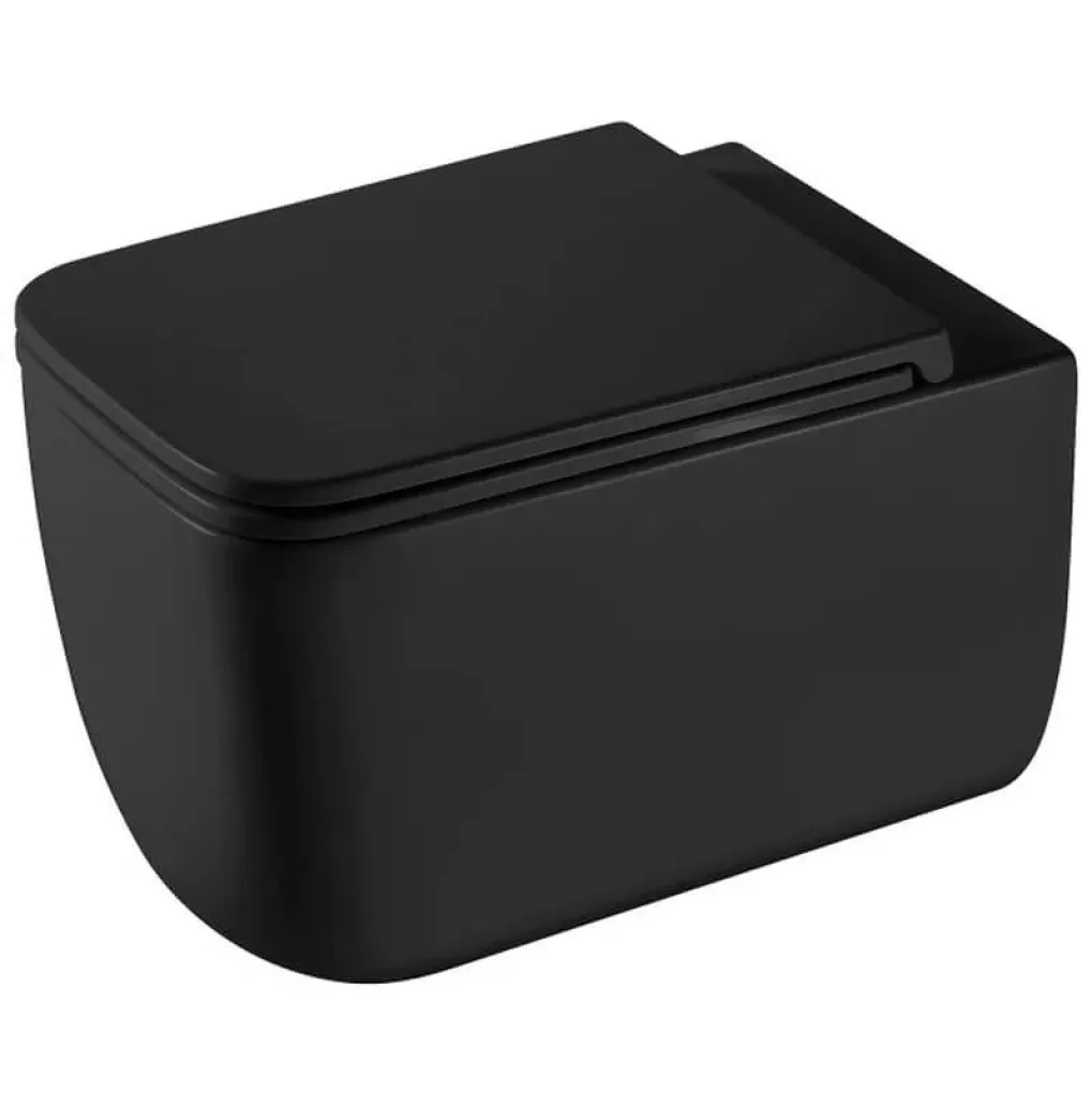 Унитаз подвесной Mixxus Premium Diverse-0301-T1 Black 530х365х373 система смыва Tornado 1.0 (MP6- Фото 4
