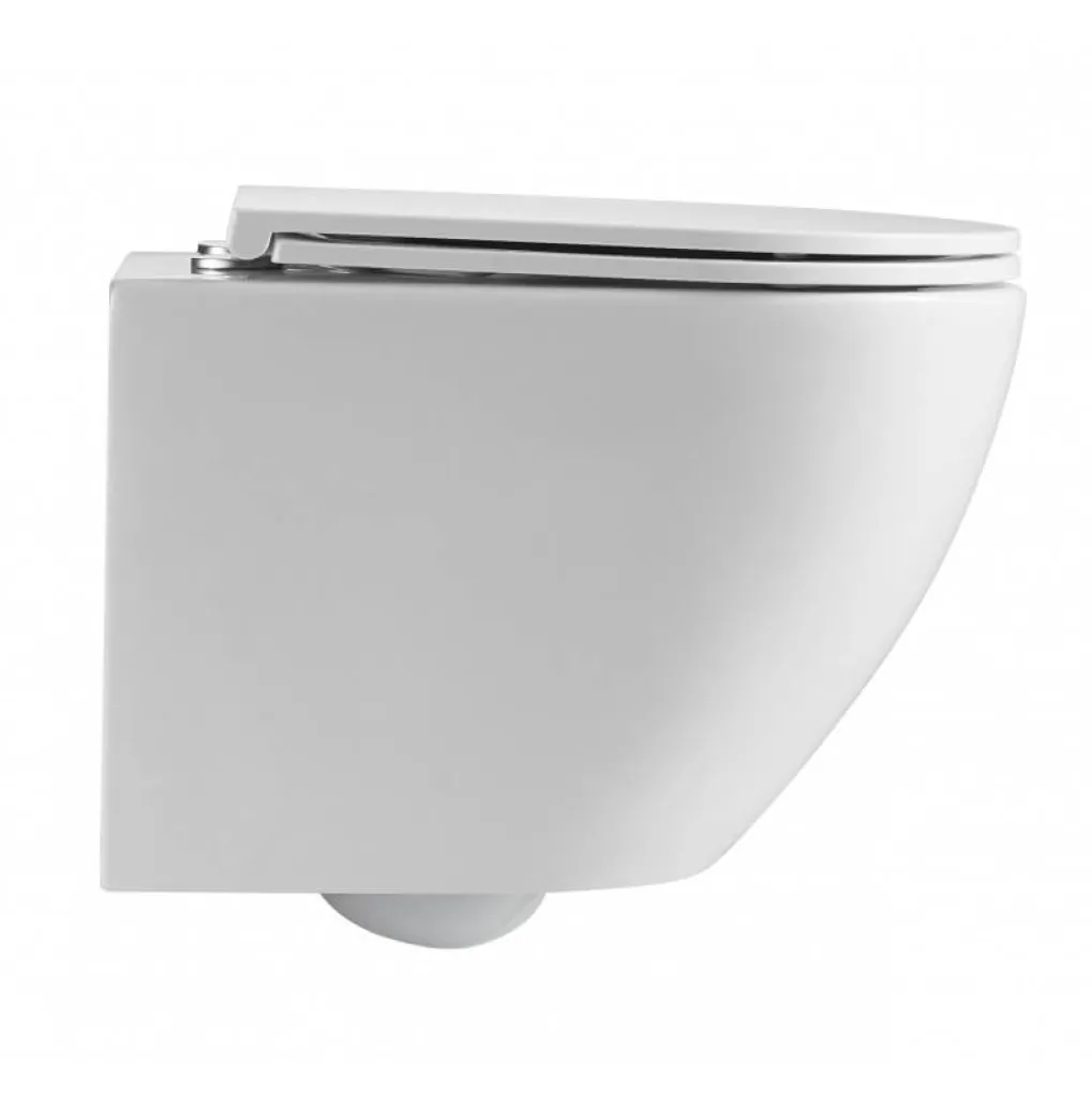 Унитаз подвесной Mixxus Premium Ellipse-0301-R 495x365x365 система смыва Rimless (MP6460)- Фото 2
