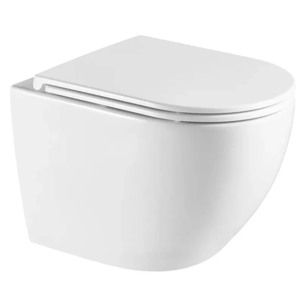 Унитаз подвесной Mixxus Premium Ellipse-0304-R 540x360x360 система смыва Rimless (MP6466)- Фото 1