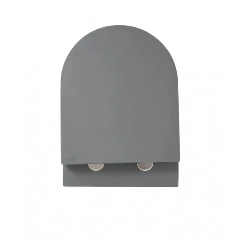 Унитаз подвесной Mixxus Premium Ellipse-0308-T3 Gray 490x360x360 система смыва Tornado 3.0 (MP6654)- Фото 4
