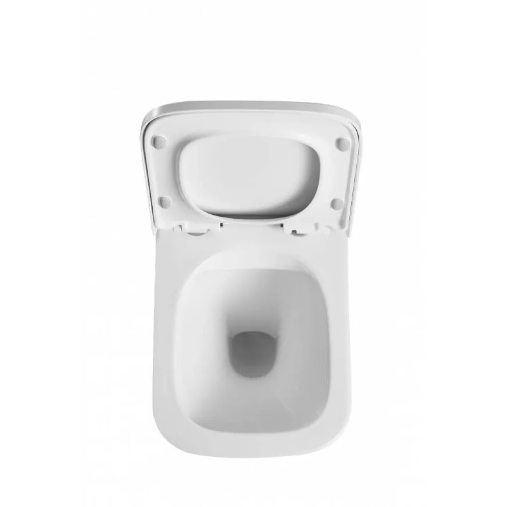 Унитаз подвесной Mixxus Premium Quadro-0301-R 490x340x360 система смыва Rimless (MP6452)- Фото 4