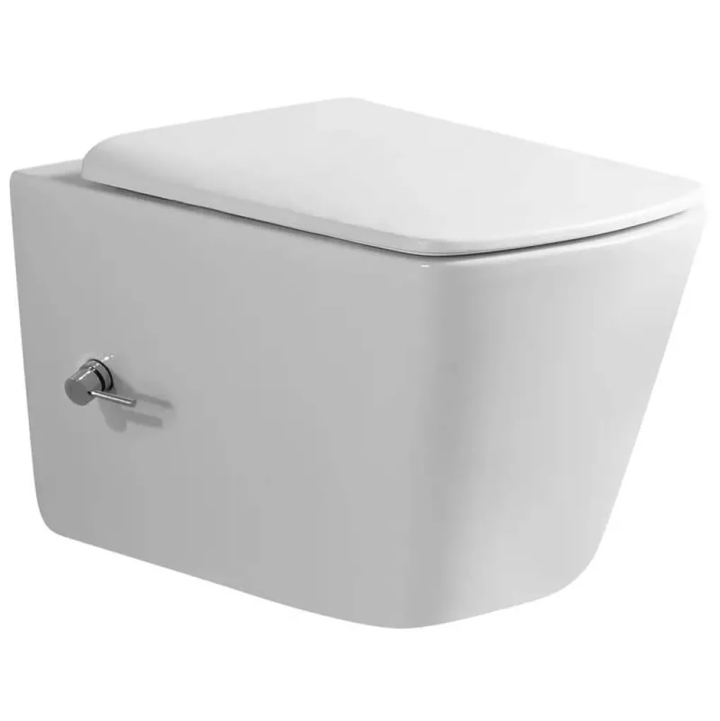 Подвесной унитаз Mixxus Premium Quadro-1301-R (MP6658)- Фото 1