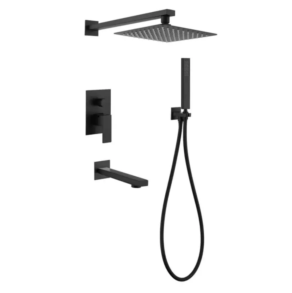 Встраиваемая душевая система Mixxus KUB-009 Inner Black (MI5946)- Фото 1