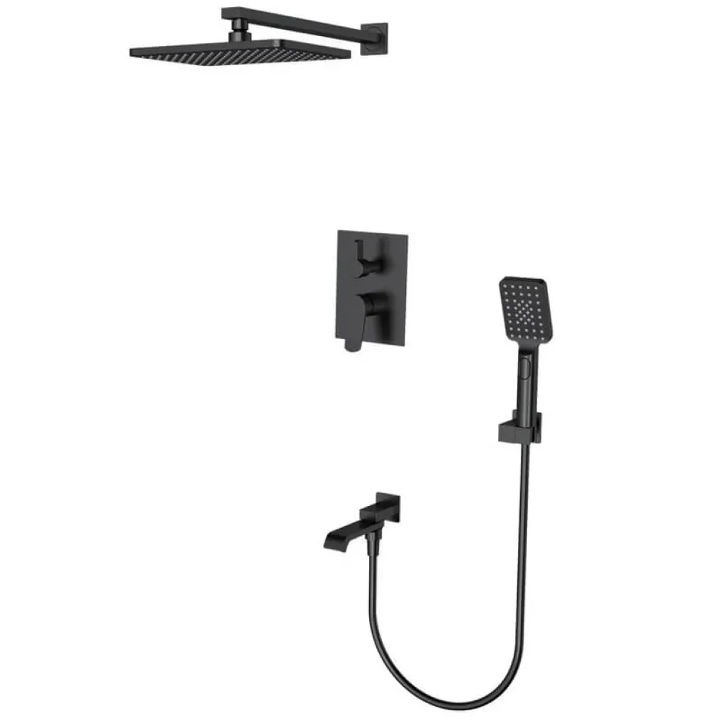 Встраиваемая душевая система Mixxus Premium DALI 009 Inner box Black (MI6755)- Фото 1