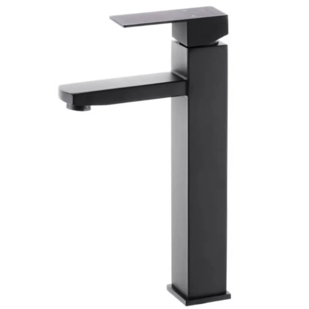 Смеситель для раковины Mixxus KUB-001-High черный (MI2830)- Фото 4