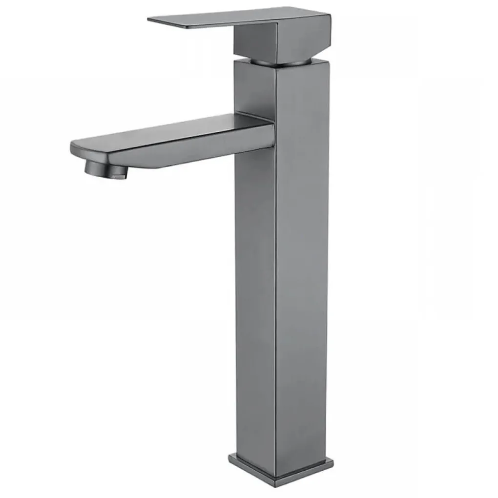 Змішувач для раковини Mixxus KUB-001-High Graphite (MI6094)- Фото 2