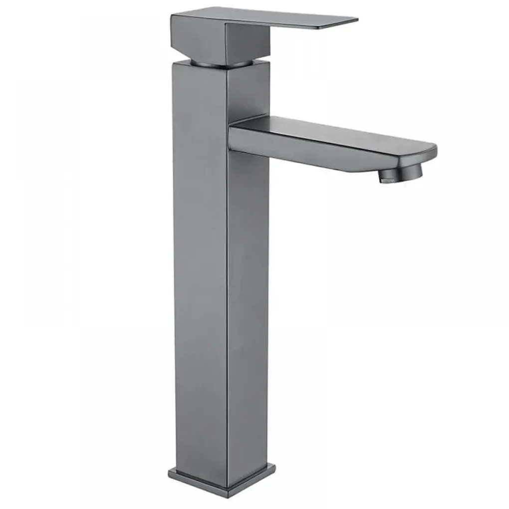 Змішувач для раковини Mixxus KUB-001-High Graphite (MI6094)- Фото 1