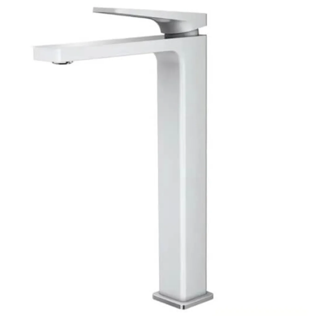Смеситель для раковины Mixxus Premium Grog 001 High белый (MI5941)- Фото 2