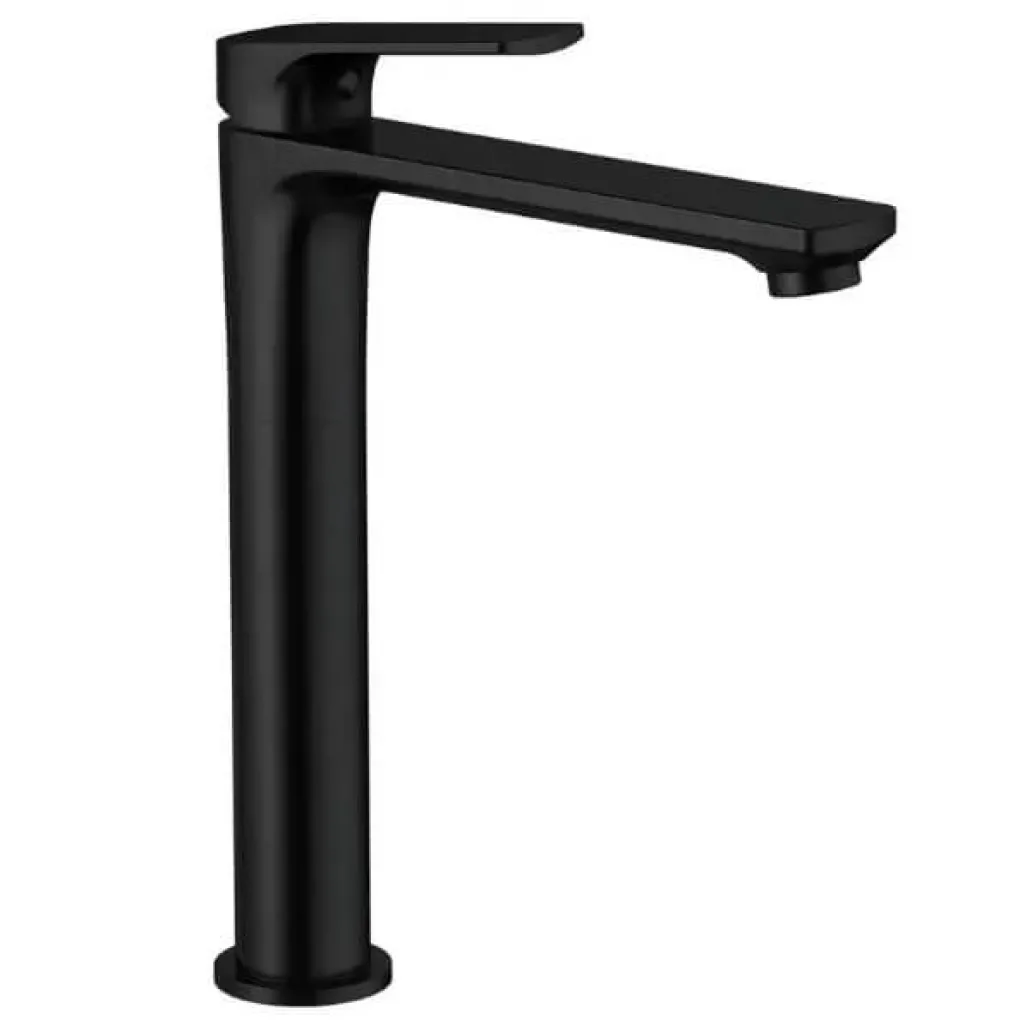 Змішувач для раковини Mixxus Premium MONE 001 NUT HIGH чорний (MI6775)- Фото 1
