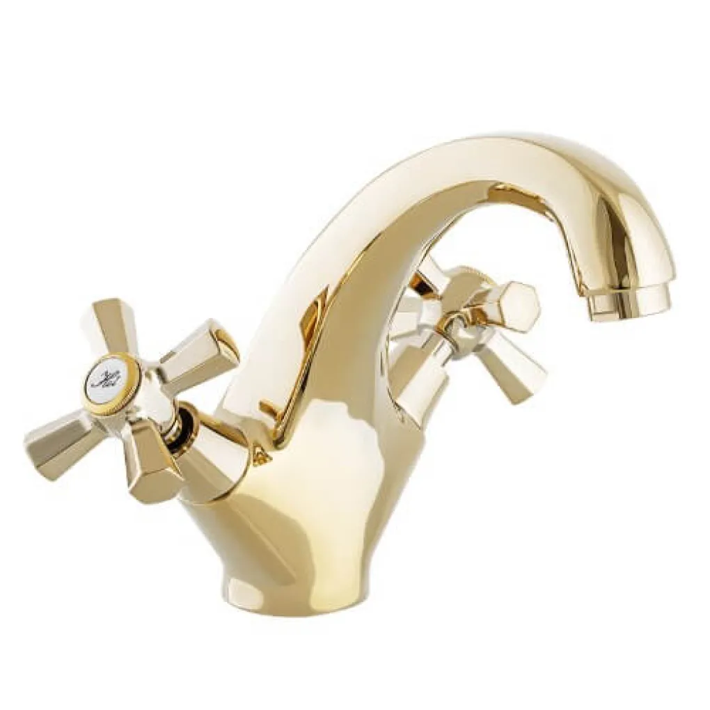 Смеситель для раковины Mixxus Premium Retro Gold-161 (MI5848)- Фото 1