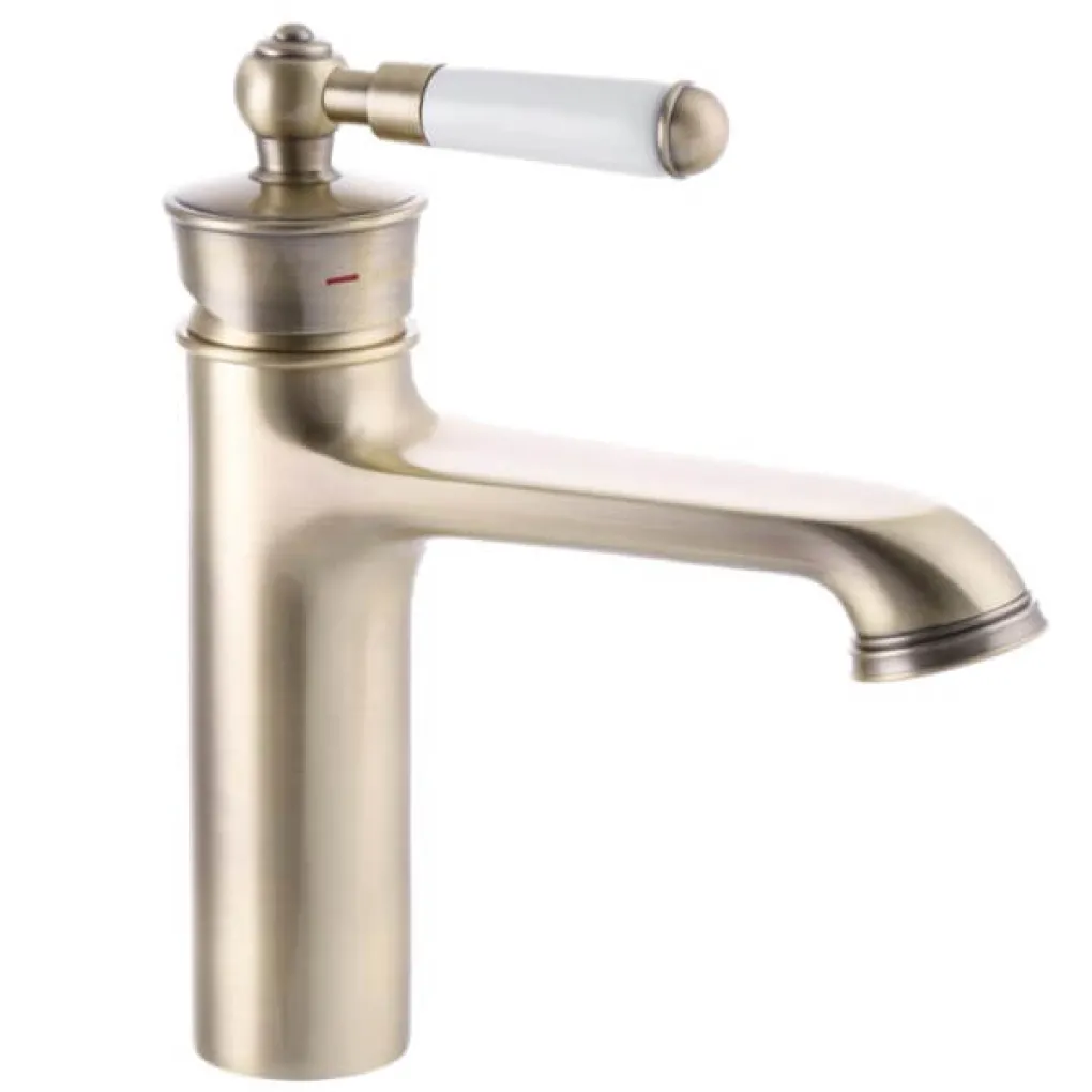 Смеситель для раковины Mixxus Premium Vintage 001-A бронзовый (MI2857)- Фото 1