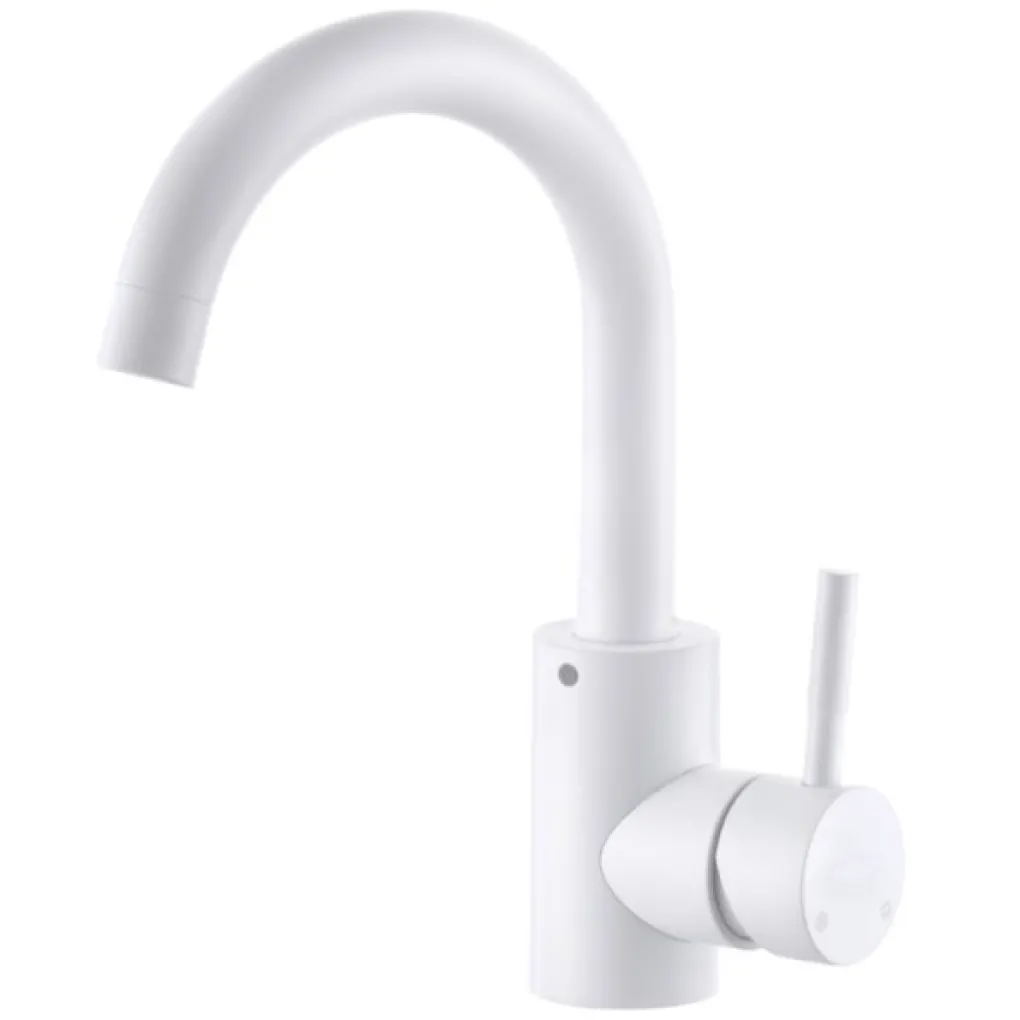 Смеситель для раковины Mixxus SUS-011-B белый (MI5754)- Фото 4