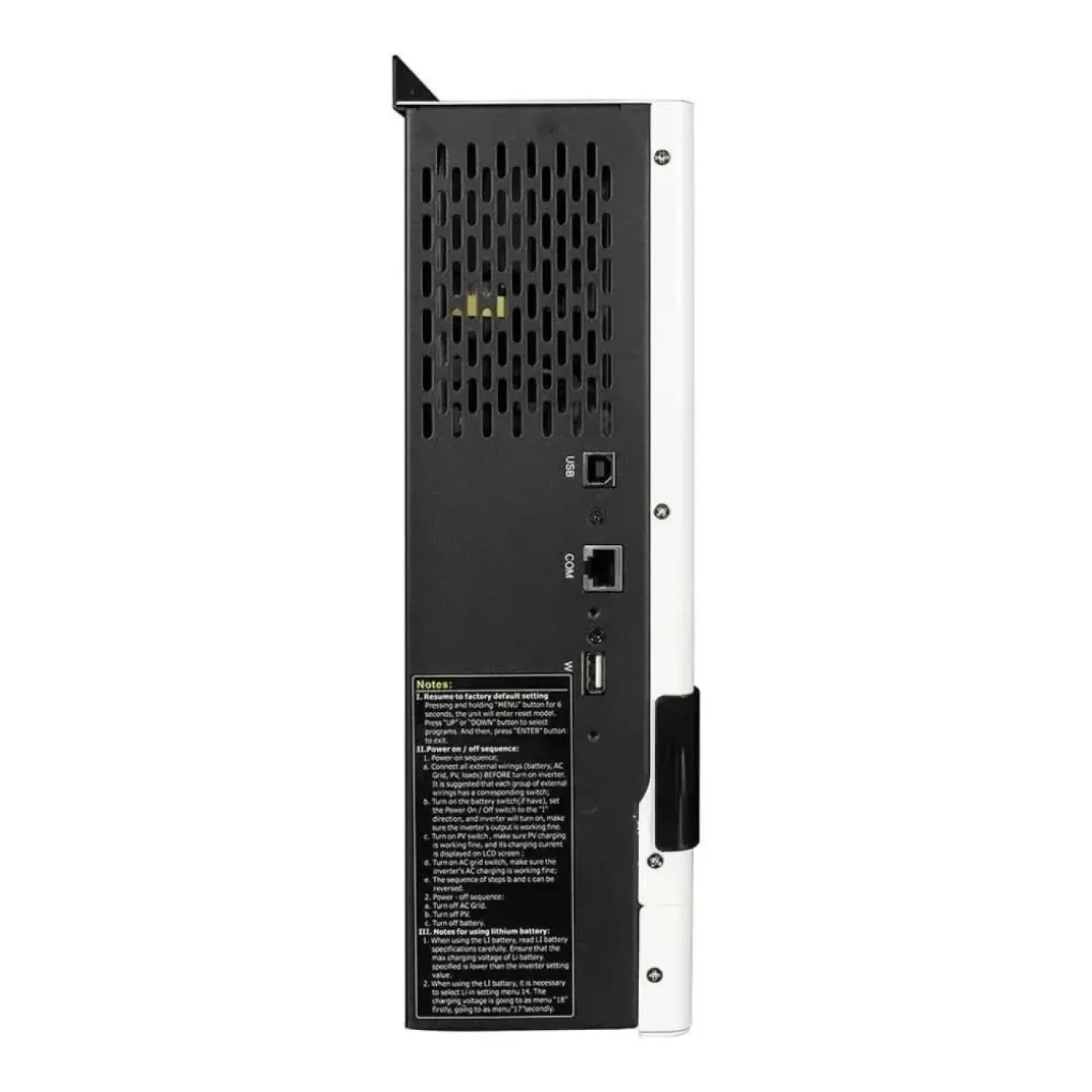 Гибридный инвертор Must  PV18-3024VPM 3000W 24V - Фото 3
