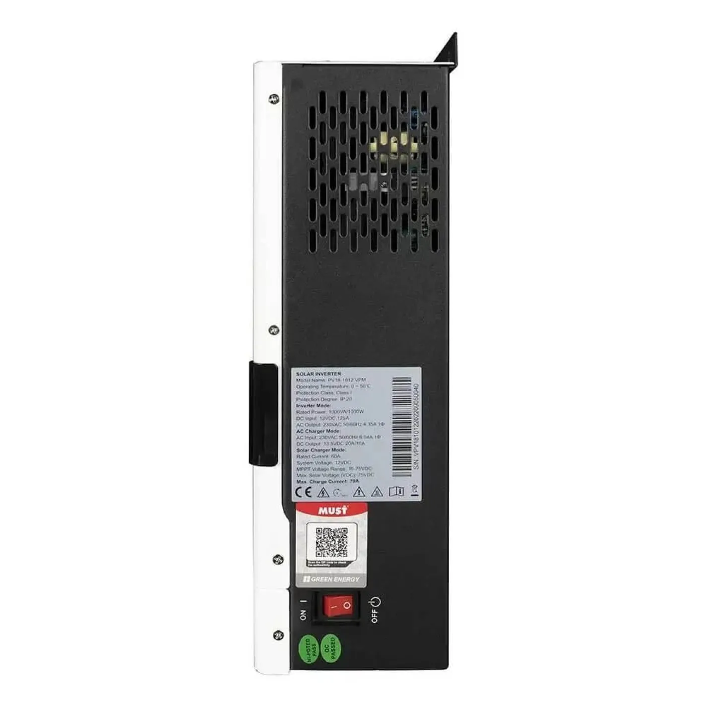 Інвертор гібридний Must PV18-3024VPM 3000W 24V (PV18-3024VPM) - Фото 3