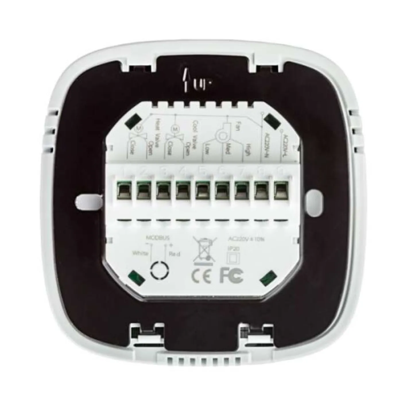 Терморегулятор для фанкойлів Mycond LUNA FC White (Wi-Fi) - Фото 1