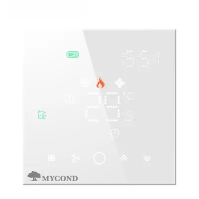 Терморегулятор для внутрішньопідлогових конвекторів Mycond Block White 220V Wi-Fi