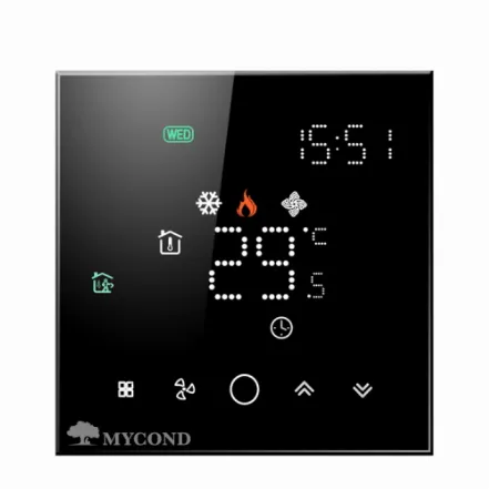 Терморегулятор для внутрішньопідлогових конвекторів Mycond Block Black 24V