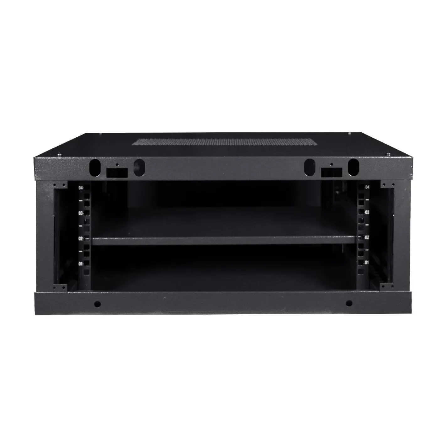 Комутаційна шафа NVC-4U/600x450x270 Black (25-00066) - Фото 3