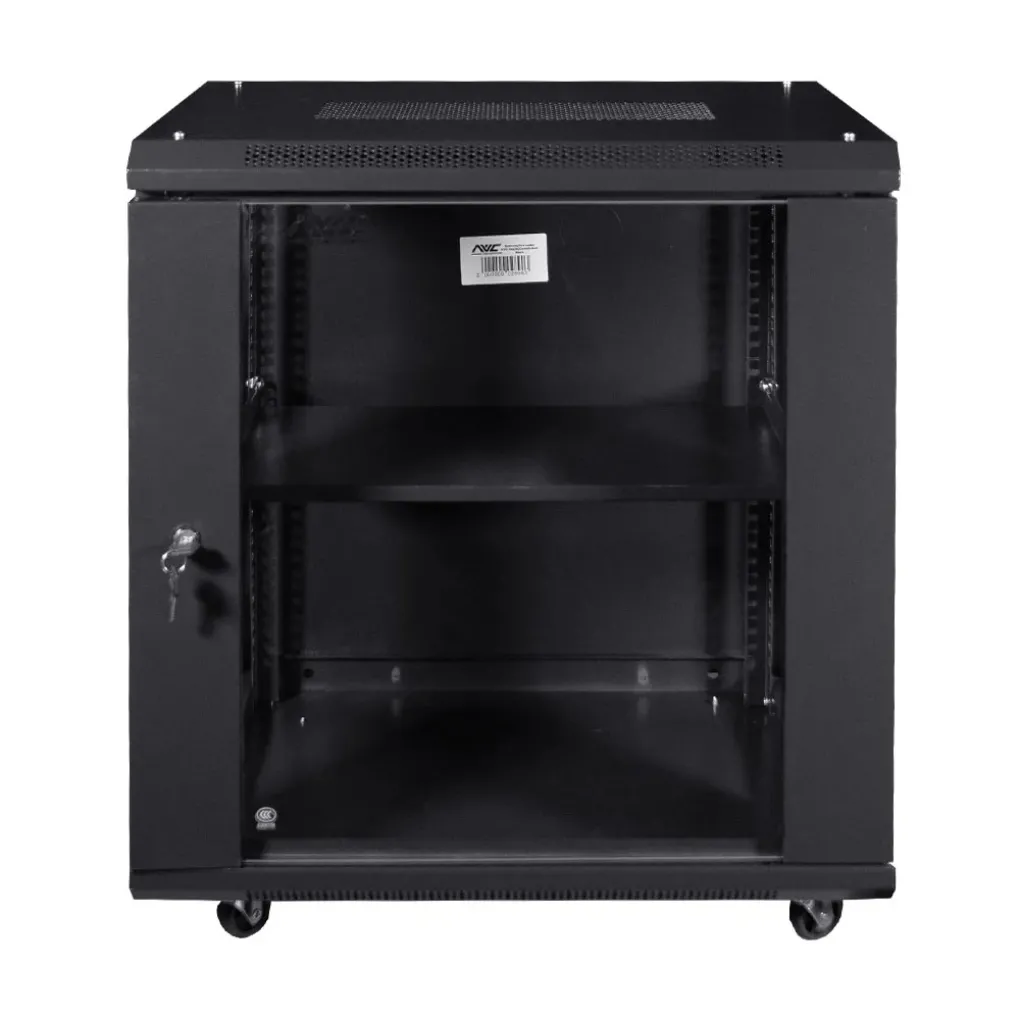 Комутаційна шафа NVC-12U/600x450x640 Black (25-00071)- Фото 2