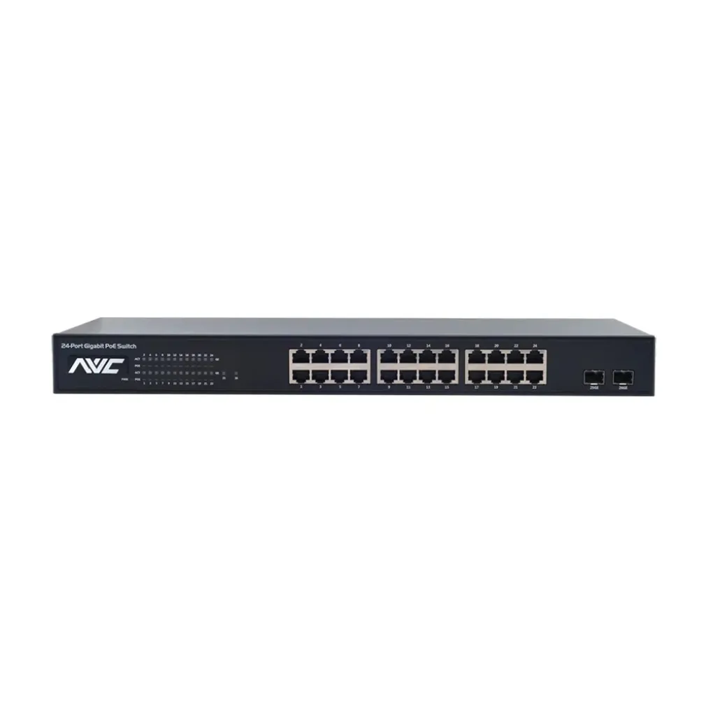 PoE-комутатор 26-портовий NVC-E3224S (73-00109)- Фото 2