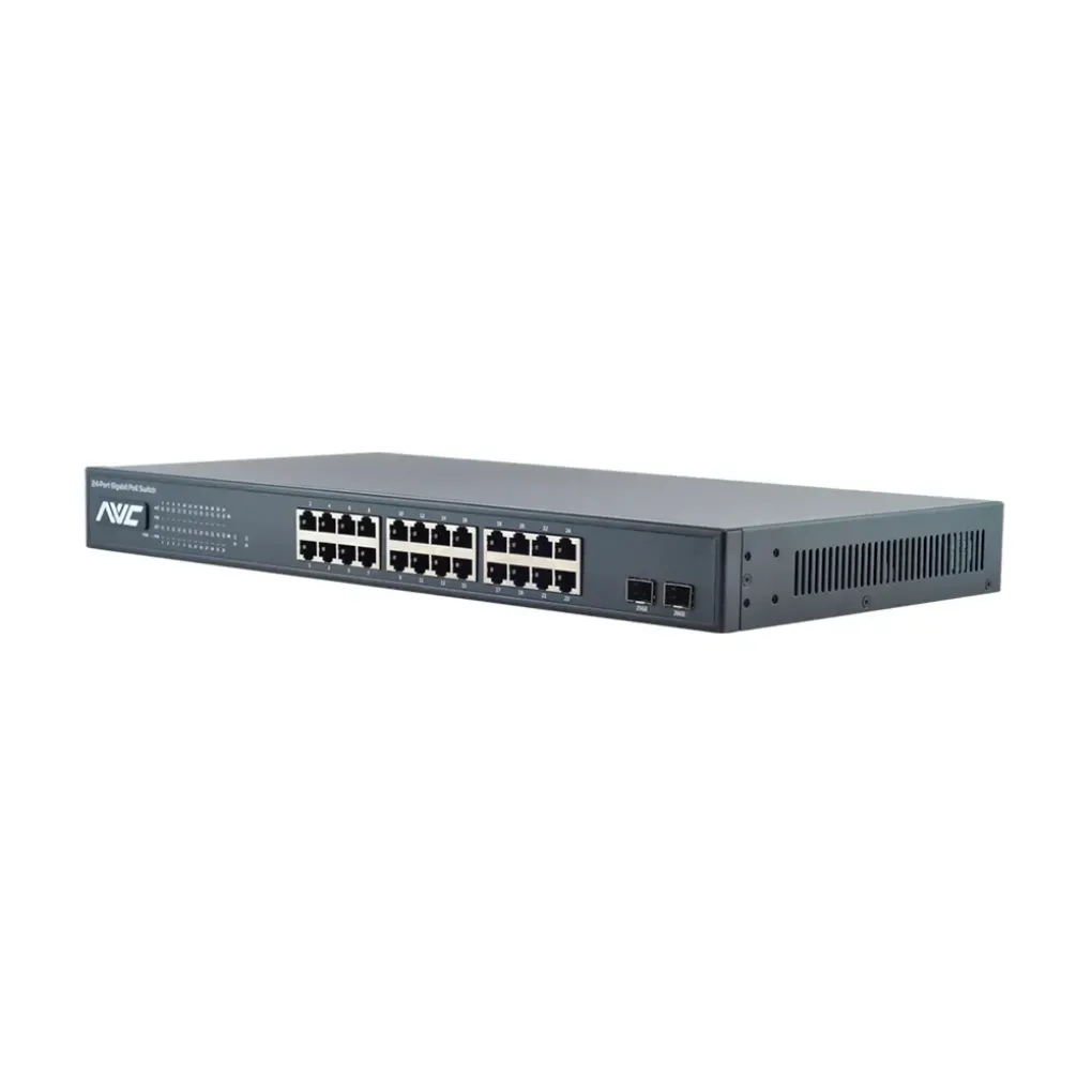 PoE-комутатор 26-портовий NVC-E3224S (73-00109)- Фото 1