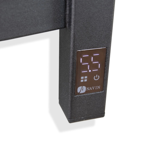 Электрический полотенцесушитель Navin Avalon 480x1000 Sensor П черный- Фото 6