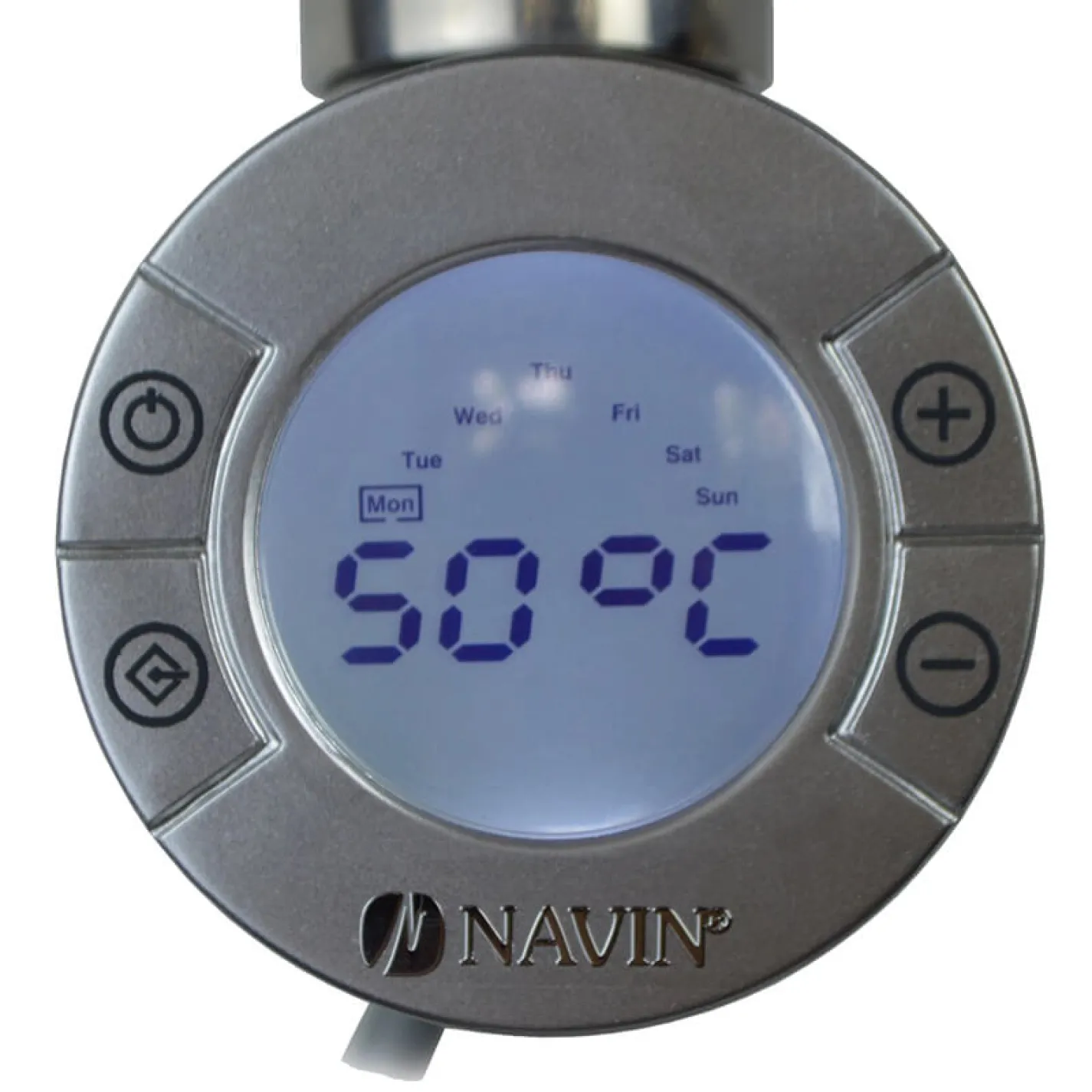 ТЭН для полотенцесушителя Navin Sigma 300W серый с таймером серый - Фото 1