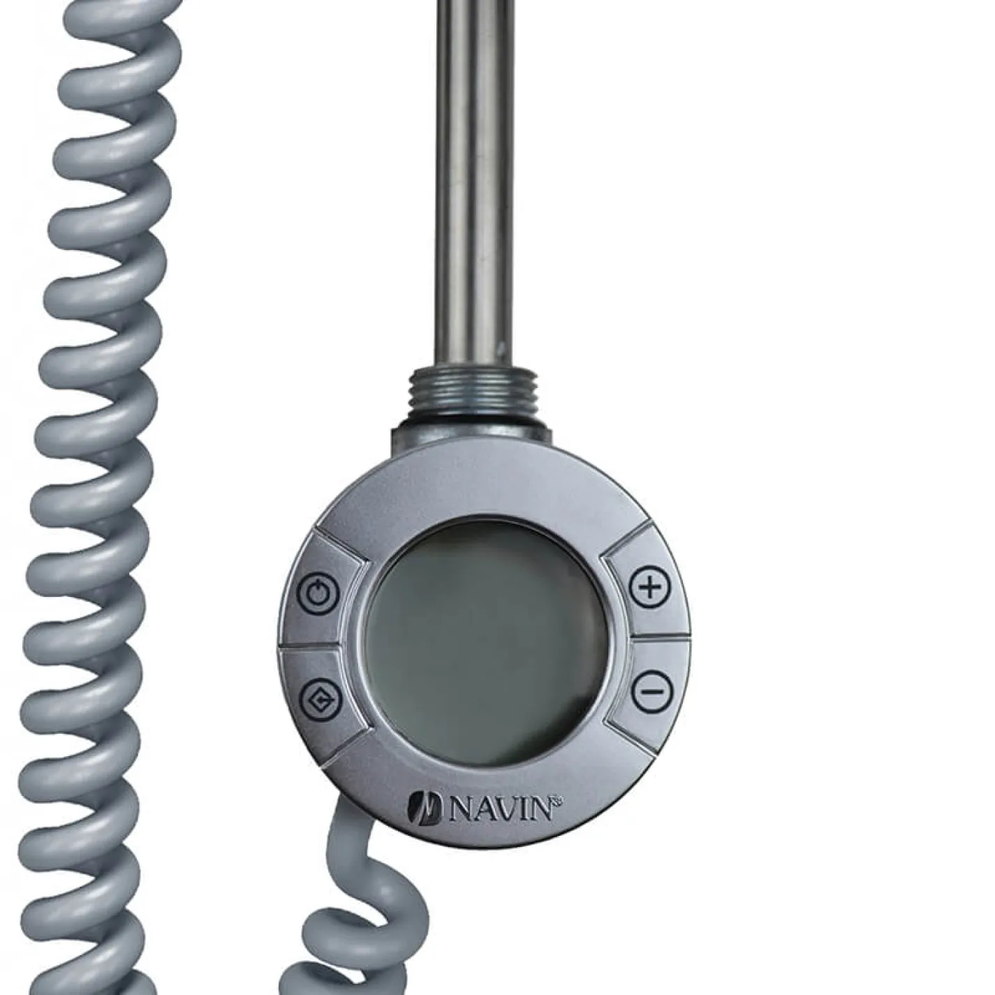 ТЭН для полотенцесушителя Navin Sigma 300W серый с таймером серый - Фото 2