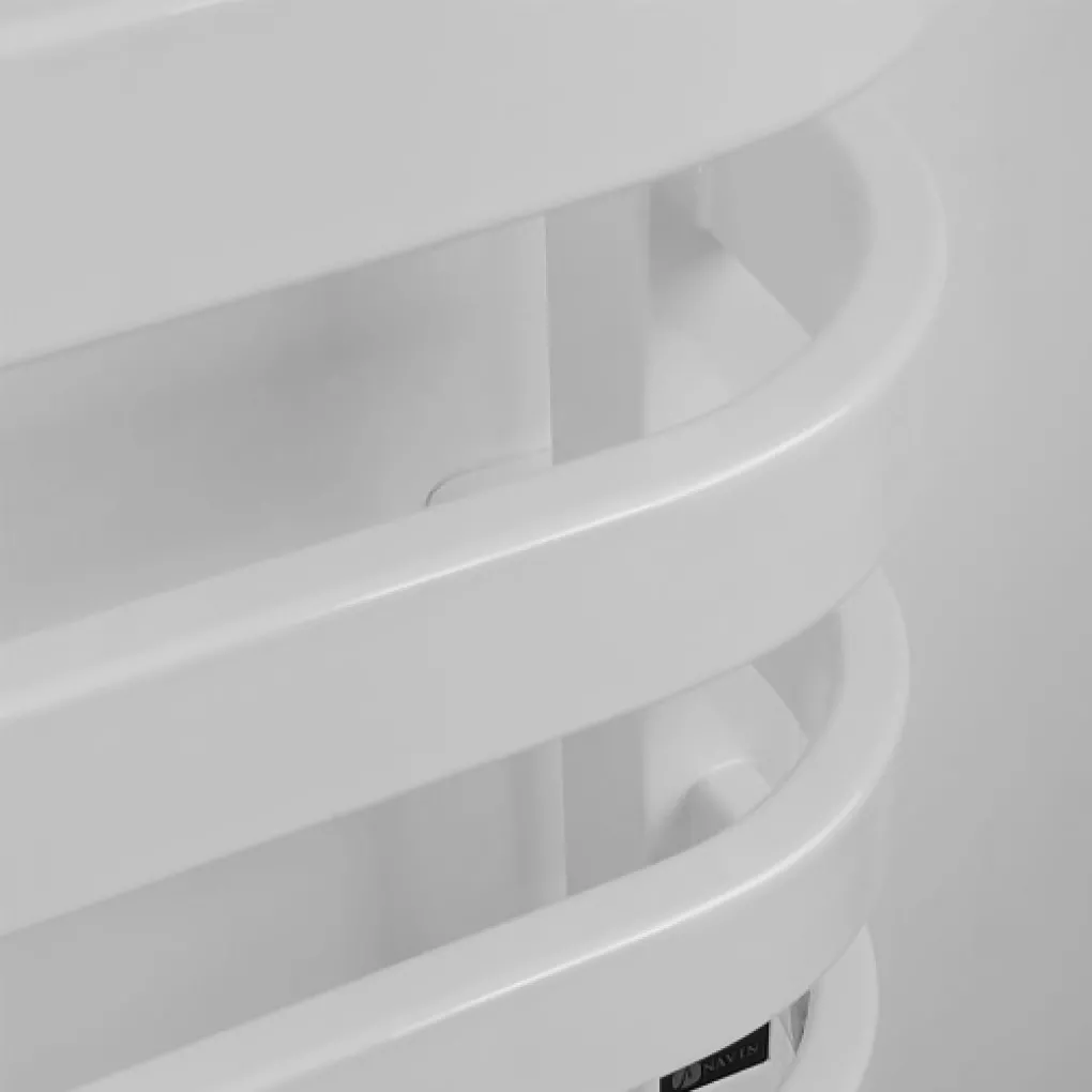 Электрический полотенцесушитель Navin Stugna 480x1000 Сенсор П с таймером черный- Фото 3